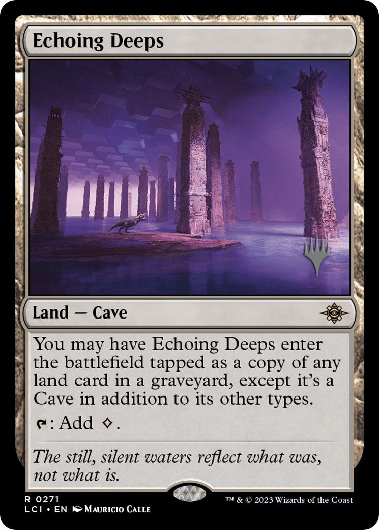 Echoing Deeps (Promo Pack) [The Lost Caverns of Ixalan Promos] | Gate City Games LLC