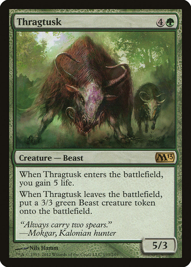 Thragtusk [Magic 2013] | Gate City Games LLC
