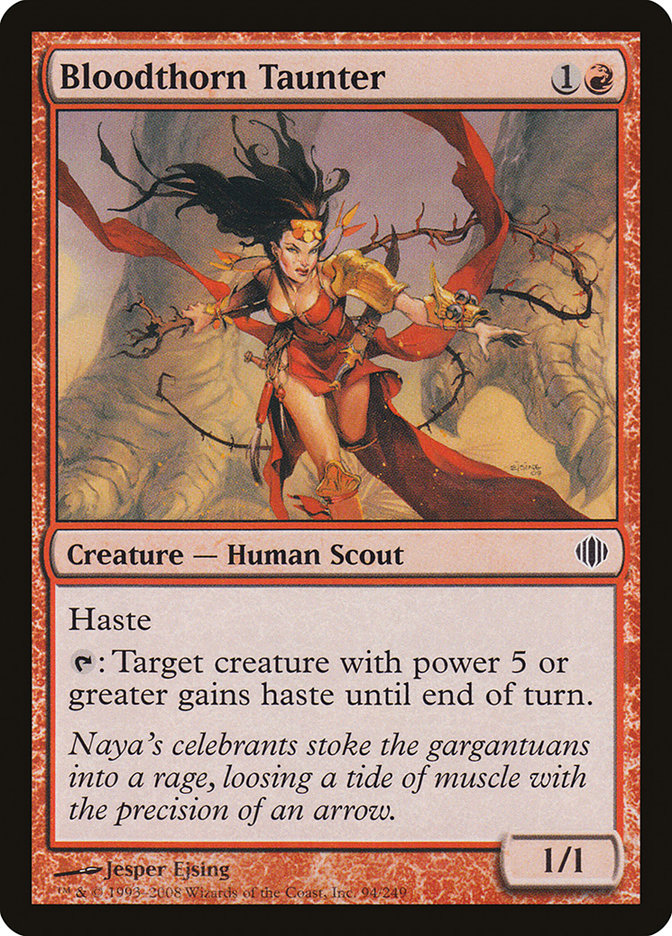 Bloodthorn Taunter [Shards of Alara] | Gate City Games LLC