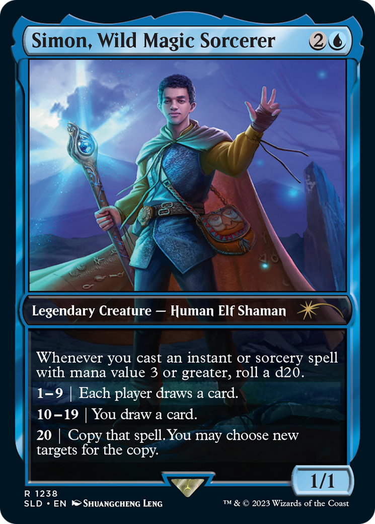 Simon, Wild Magic Sorcerer [Secret Lair Drop Series] | Gate City Games LLC