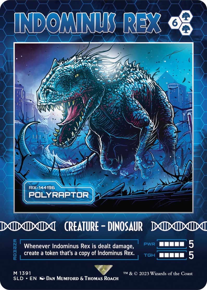 Indominus Rex - Polyraptor [Secret Lair Drop Series] | Gate City Games LLC