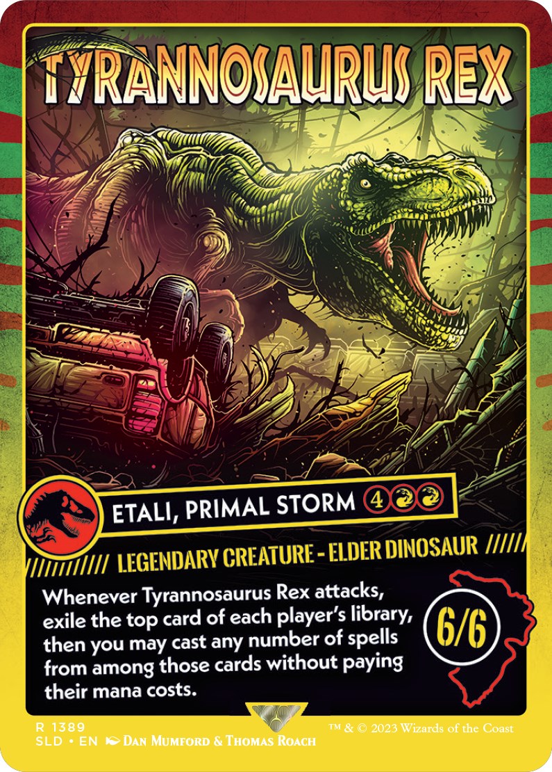 Tyrannosaurus Rex - Etali, Primal Storm [Secret Lair Drop Series] | Gate City Games LLC