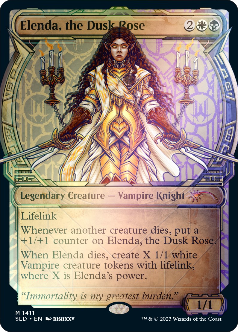 Elenda, the Dusk Rose (Rainbow Foil) [Secret Lair Drop Series] | Gate City Games LLC