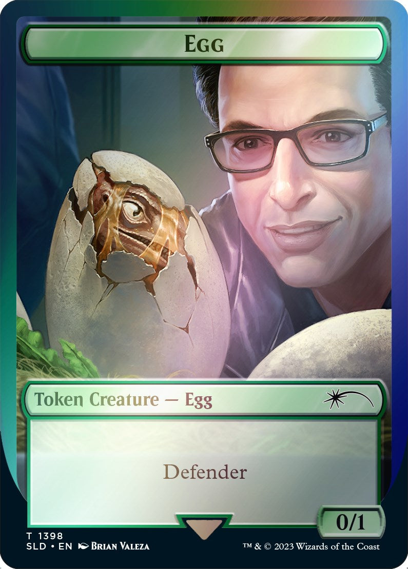 Egg Token (Rainbow Foil) [Secret Lair Drop Series] | Gate City Games LLC