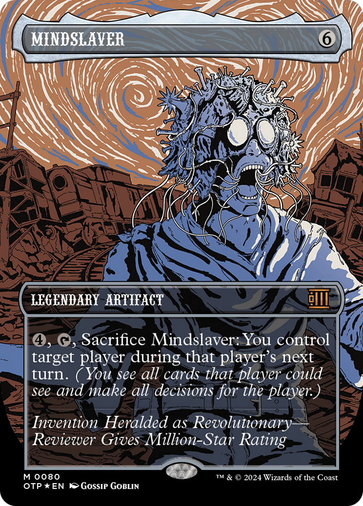 Mindslaver (Textured Foil) [Outlaws of Thunder Junction: Breaking News] | Gate City Games LLC