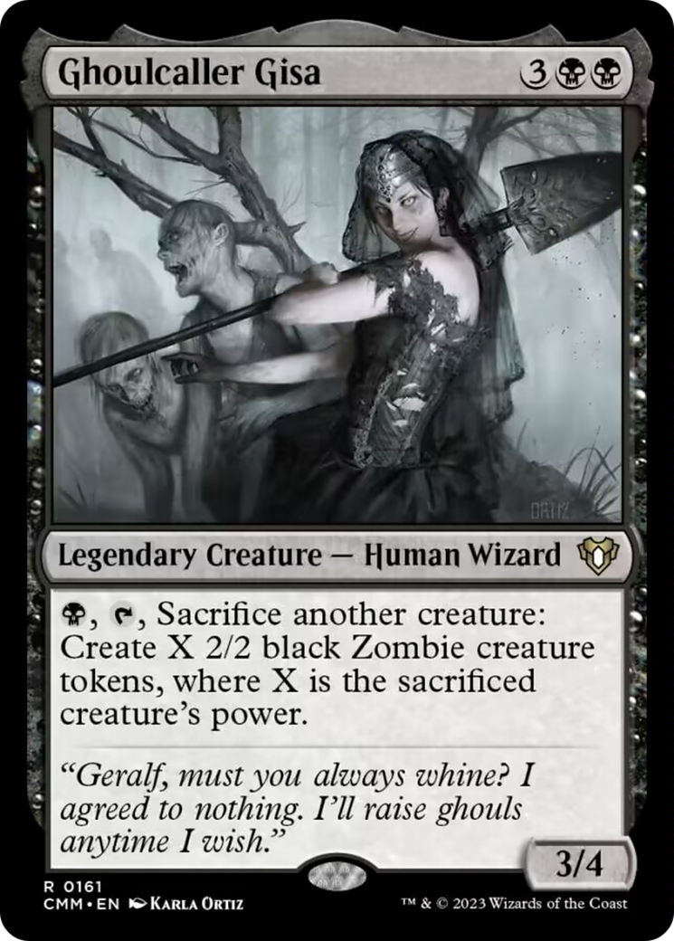Ghoulcaller Gisa [Commander Masters] | Gate City Games LLC