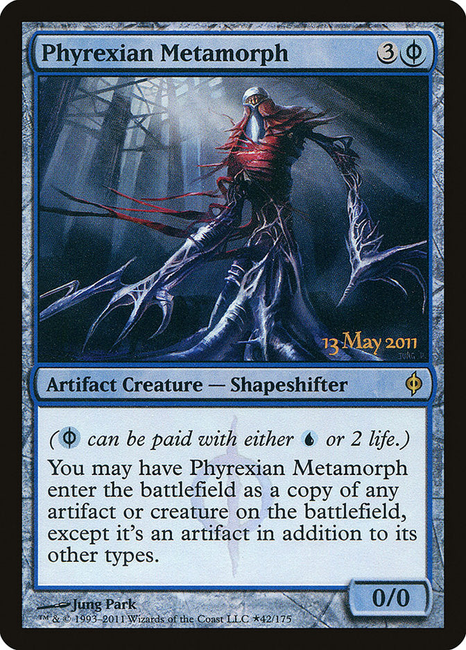 Phyrexian Metamorph [New Phyrexia Prerelease Promos] | Gate City Games LLC