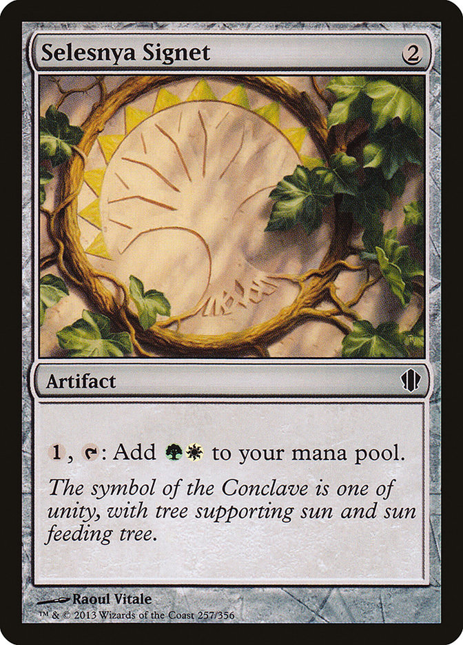 Selesnya Signet [Commander 2013] | Gate City Games LLC