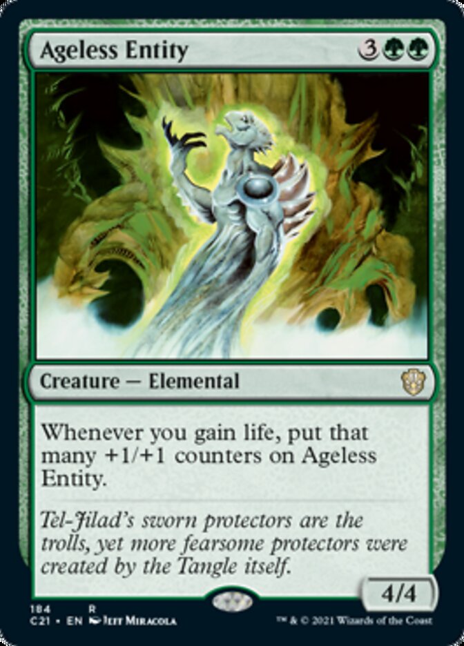 Ageless Entity [Commander 2021] | Gate City Games LLC