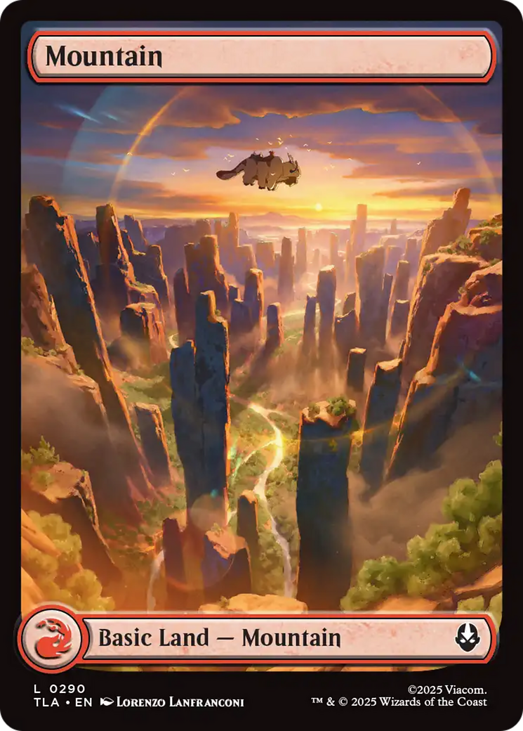 Mountain (290) [Avatar: The Last Airbender] | Gate City Games LLC