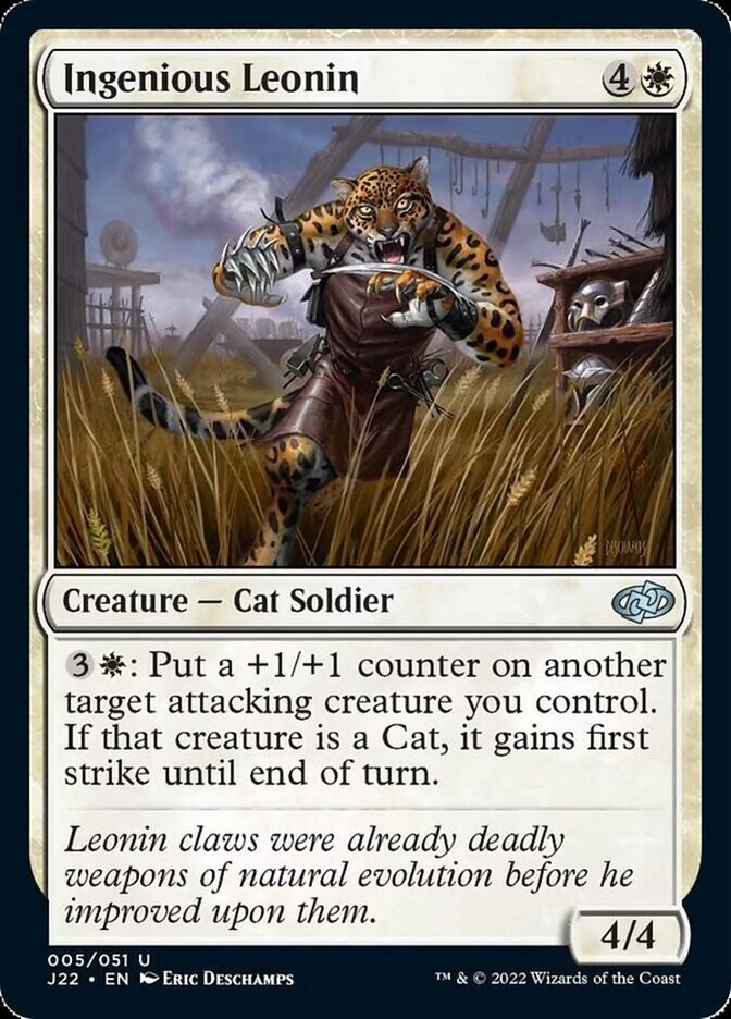 Ingenious Leonin [Jumpstart 2022] | Gate City Games LLC