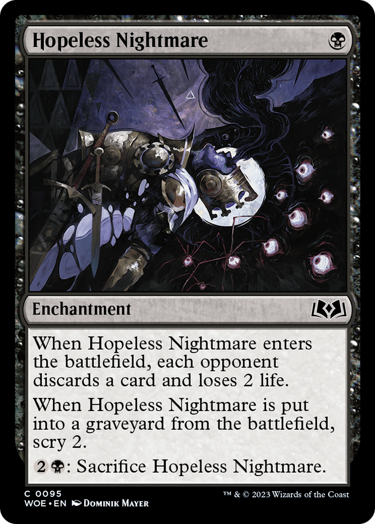 Hopeless Nightmare [Wilds of Eldraine] | Gate City Games LLC