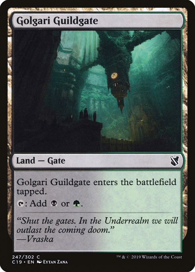 Golgari Guildgate [Commander 2019] | Gate City Games LLC