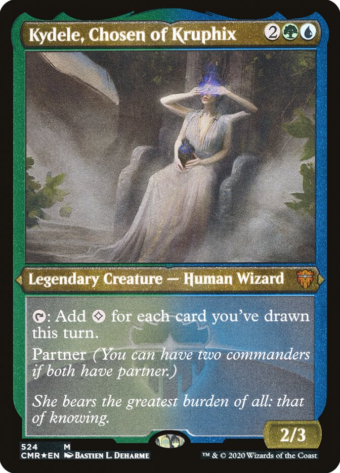 Kydele, Chosen of Kruphix (Etched) [Commander Legends] | Gate City Games LLC