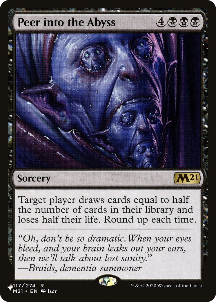 Peer into the Abyss [The List] | Gate City Games LLC
