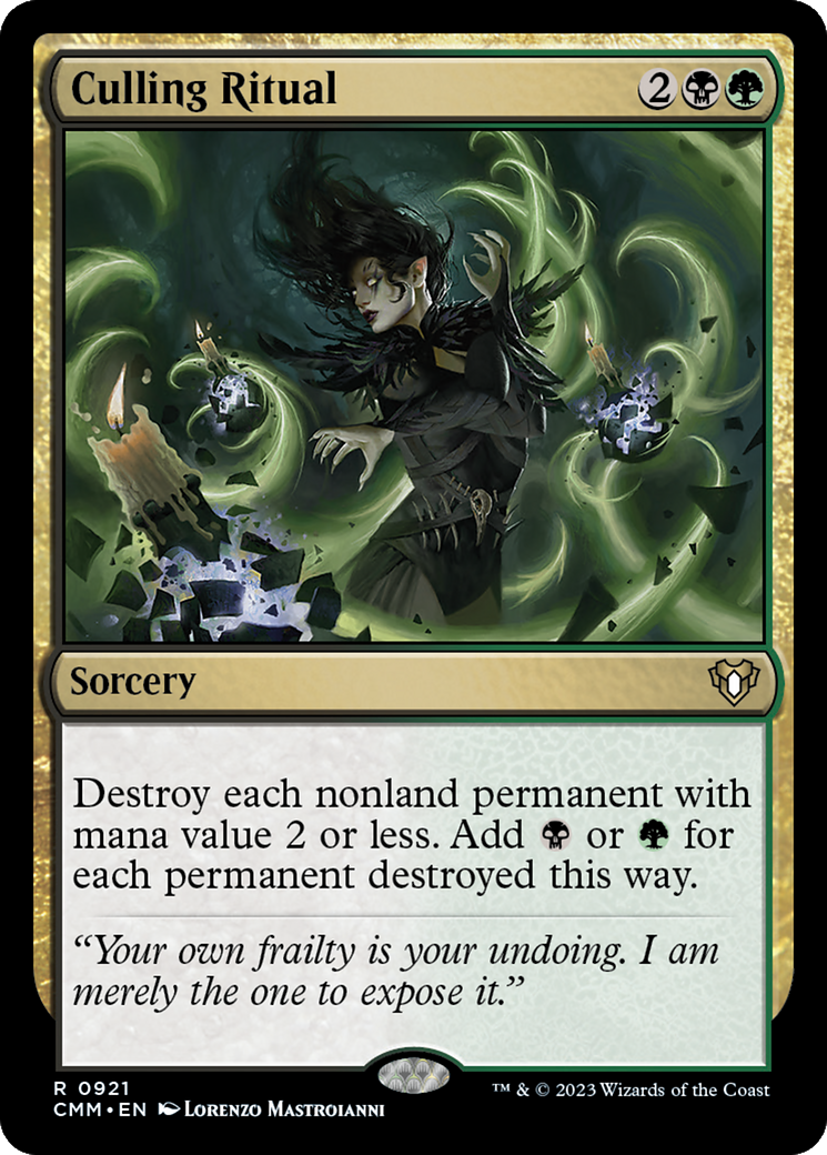 Culling Ritual [Commander Masters] | Gate City Games LLC