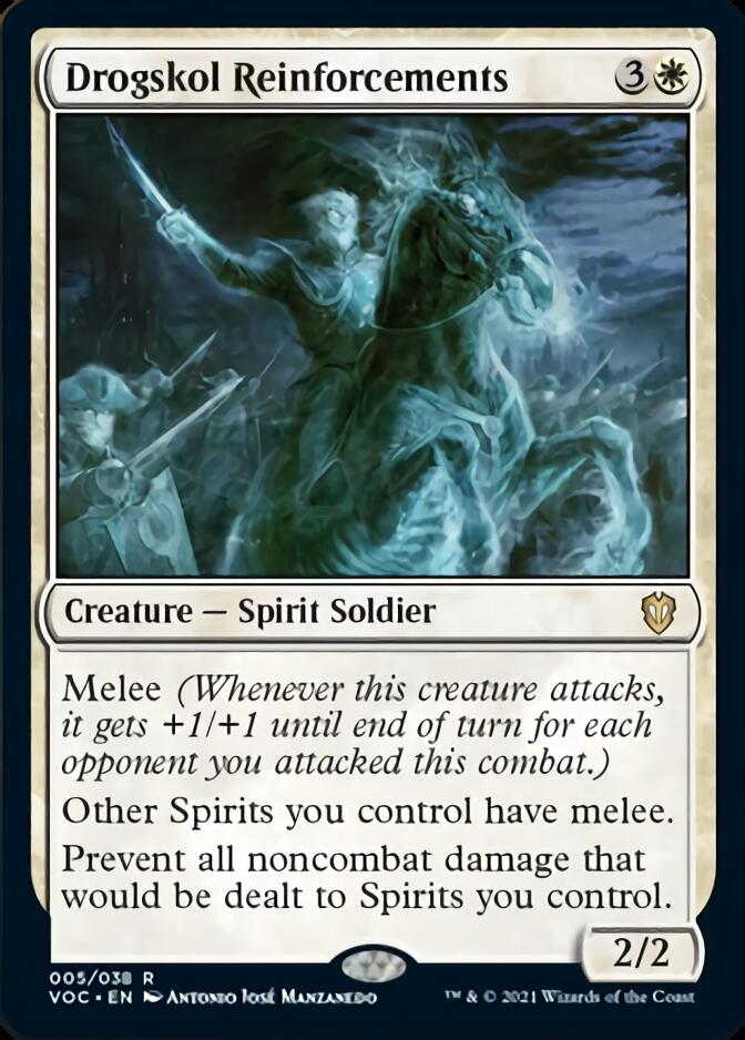 Drogskol Reinforcements [Innistrad: Crimson Vow Commander] | Gate City Games LLC