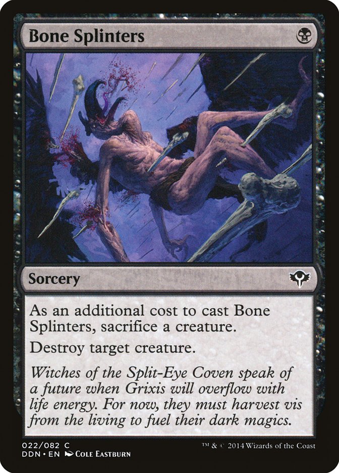 Bone Splinters [Duel Decks: Speed vs. Cunning] | Gate City Games LLC