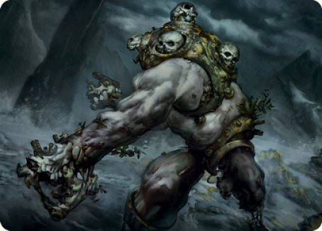 Skull Skaab Art Card [Innistrad: Crimson Vow Art Series] | Gate City Games LLC