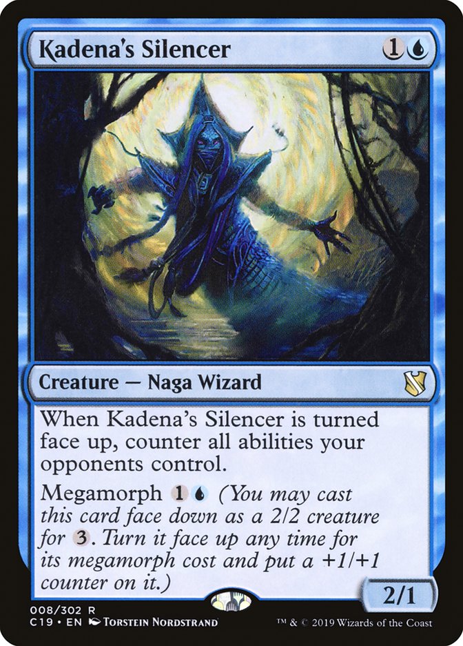 Kadena's Silencer [Commander 2019] | Gate City Games LLC
