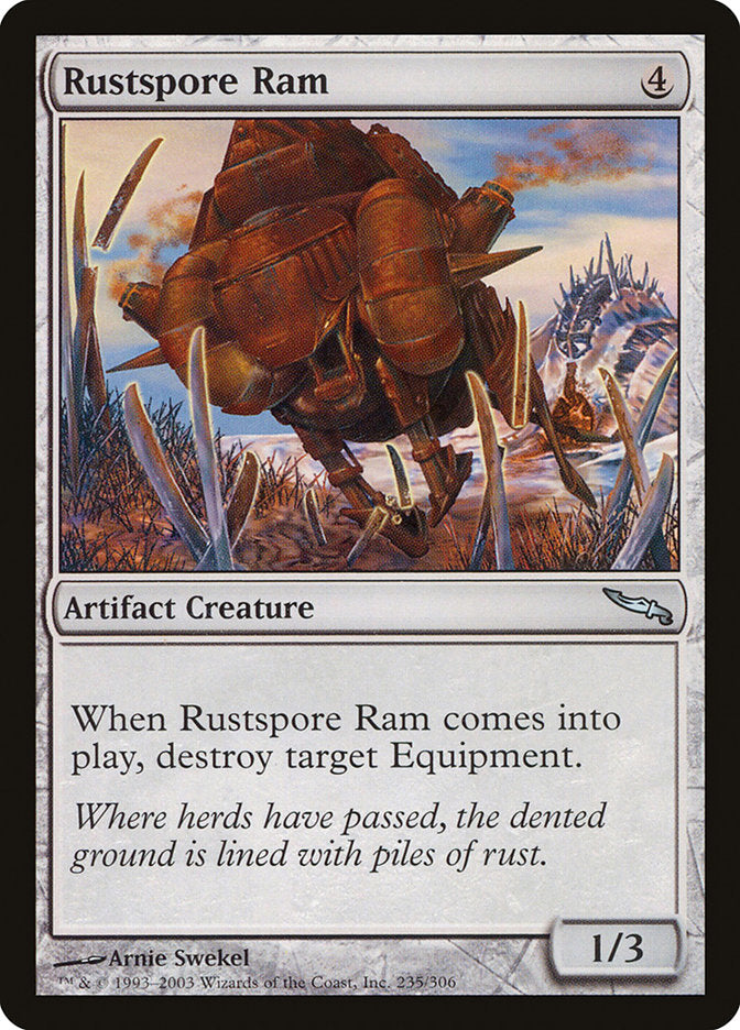 Rustspore Ram [Mirrodin] | Gate City Games LLC