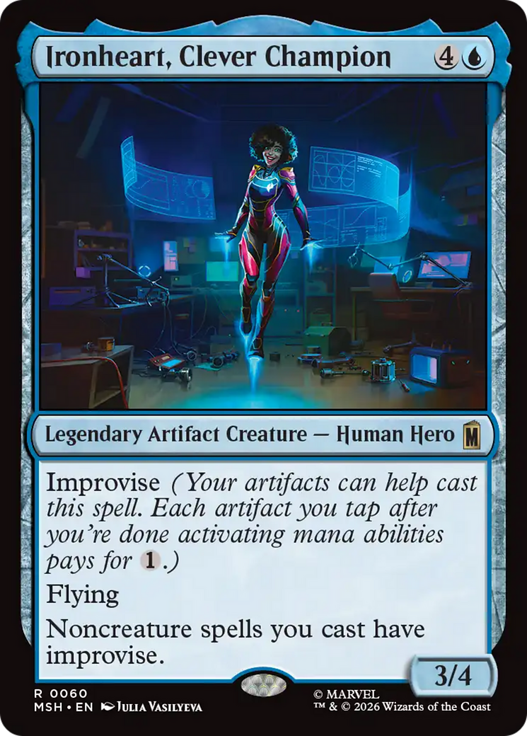 Ironheart, Clever Champion [Marvel Super Heroes] | Gate City Games LLC