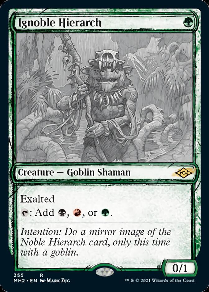 Ignoble Hierarch (Sketch) [Modern Horizons 2] | Gate City Games LLC