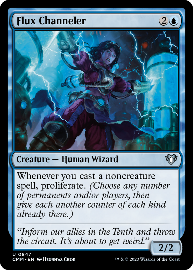 Flux Channeler [Commander Masters] | Gate City Games LLC