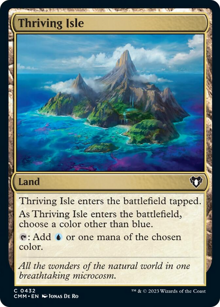 Thriving Isle [Commander Masters] | Gate City Games LLC