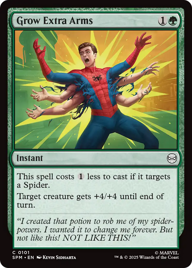 Grow Extra Arms [Marvel's Spider-Man] | Gate City Games LLC