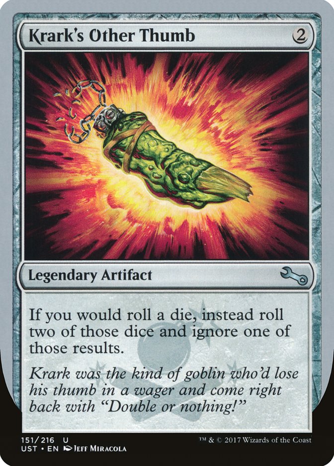 Krark's Other Thumb [Unstable] | Gate City Games LLC