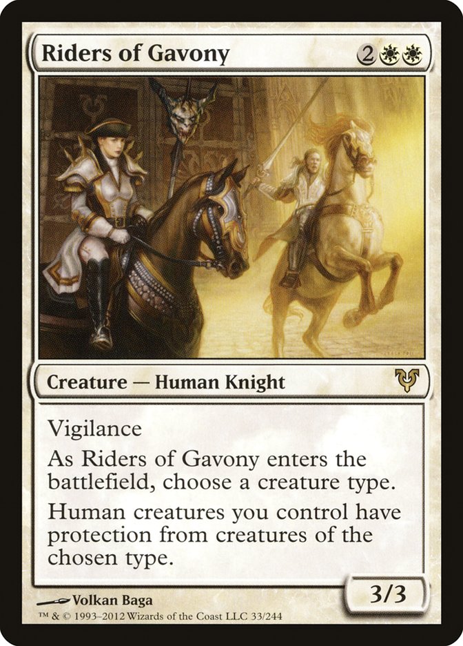 Riders of Gavony [Avacyn Restored] | Gate City Games LLC