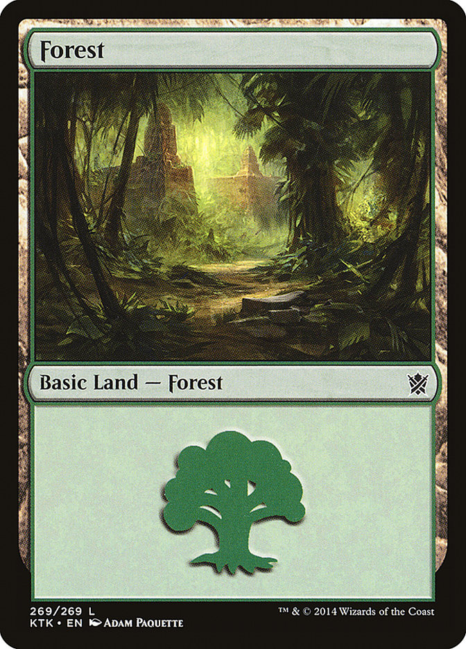Forest (269) [Khans of Tarkir] | Gate City Games LLC