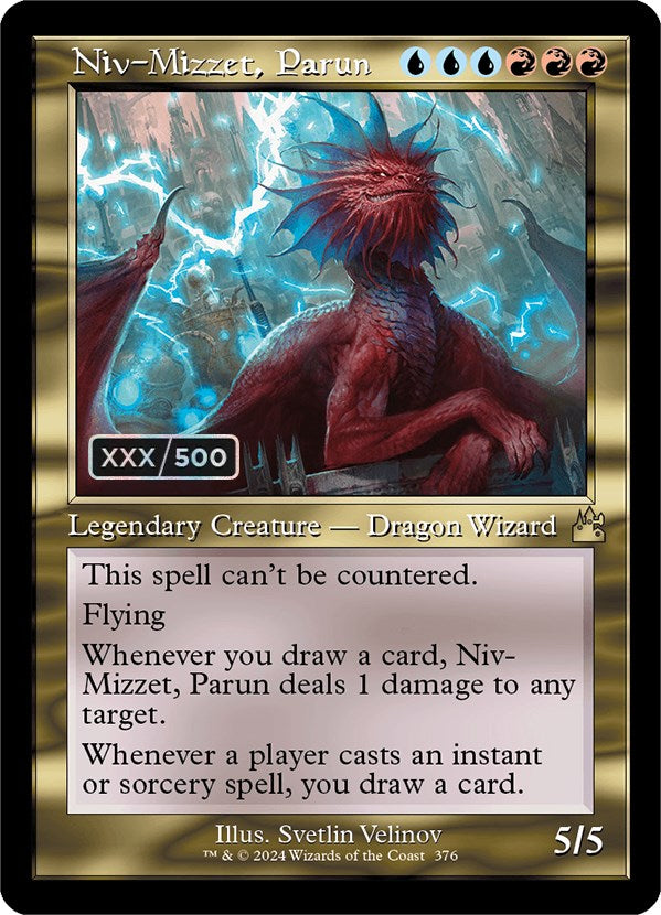 Niv-Mizzet, Parun (Retro) (Serialized) [Ravnica Remastered] | Gate City Games LLC