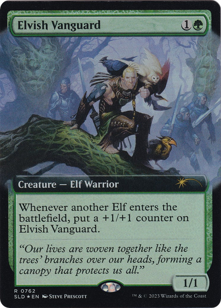 Elvish Vanguard (Extended Art) [Secret Lair Drop Series] | Gate City Games LLC