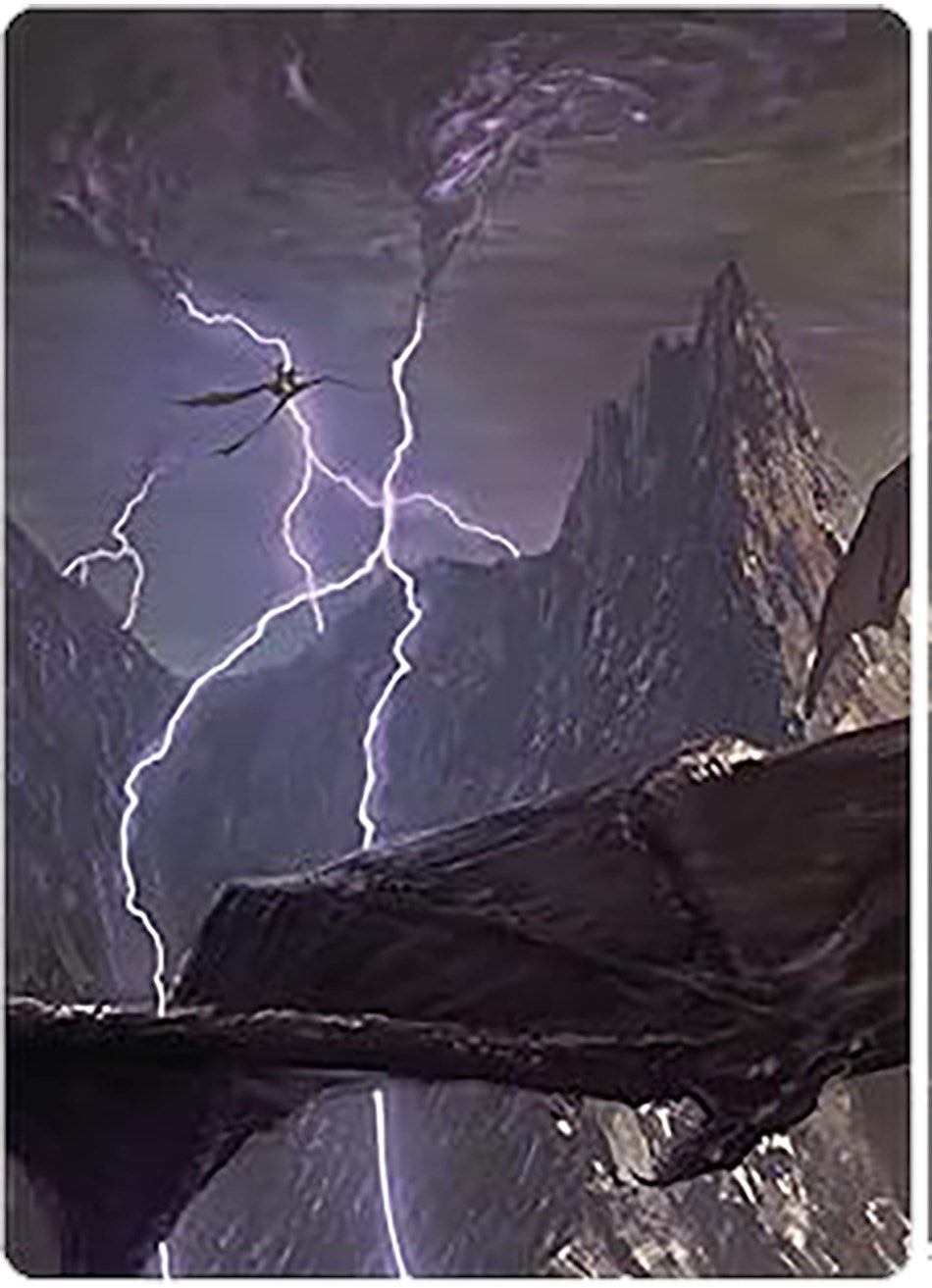 Call Forth the Tempest Art Card [The Lord of the Rings: Tales of Middle-earth Art Series] | Gate City Games LLC