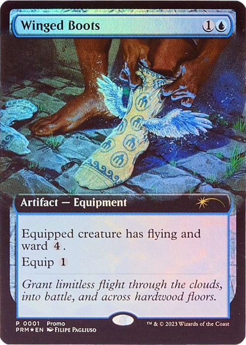 Winged Boots [Media Promos] | Gate City Games LLC