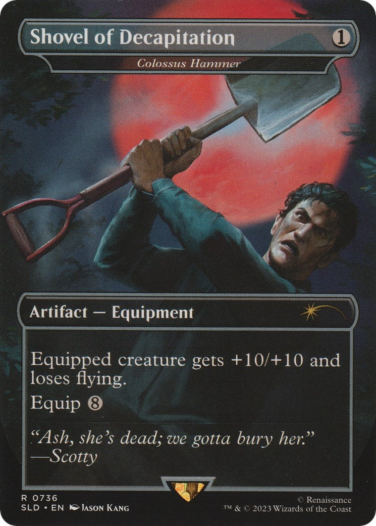 Shovel of Decapitation - Colossus Hammer [Secret Lair Drop Series] | Gate City Games LLC