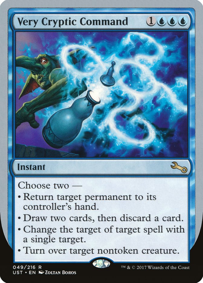 Very Cryptic Command (Return) [Unstable] | Gate City Games LLC