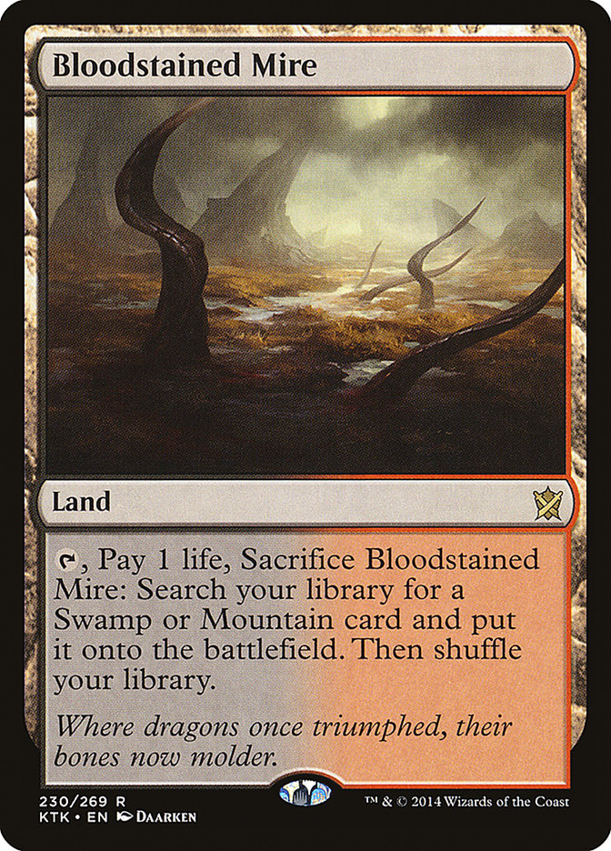 Bloodstained Mire [Khans of Tarkir] | Gate City Games LLC