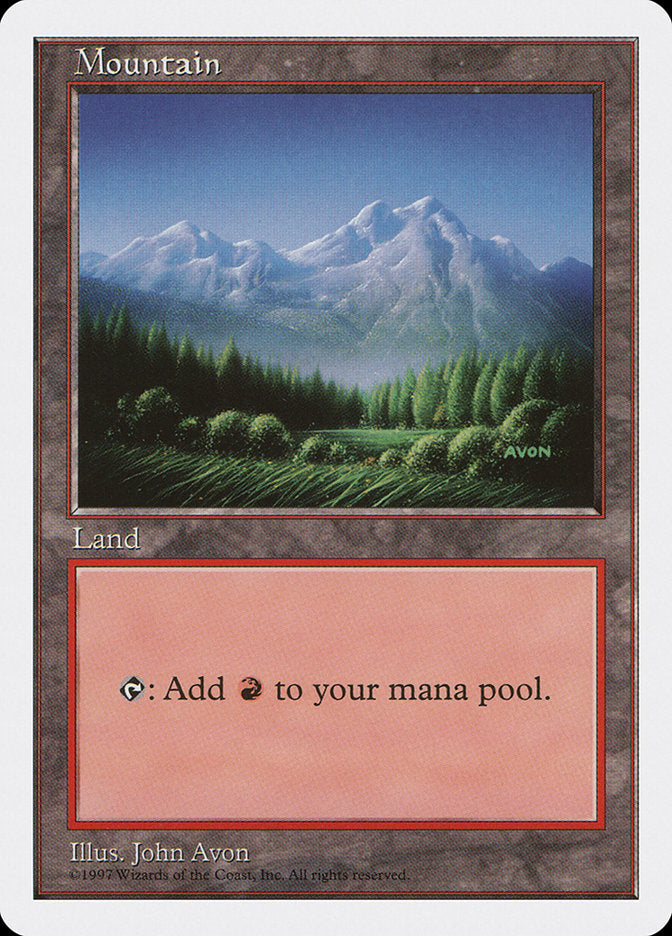Mountain (443) [Fifth Edition] | Gate City Games LLC