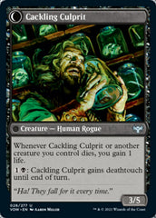 Panicked Bystander // Cackling Culprit [Innistrad: Crimson Vow] | Gate City Games LLC