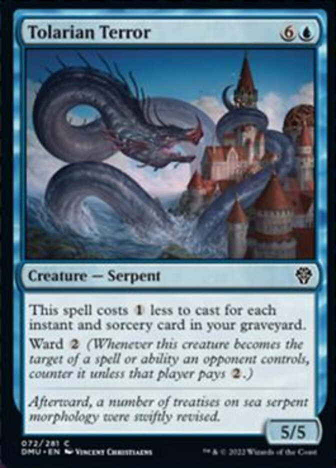Tolarian Terror [Dominaria United] | Gate City Games LLC