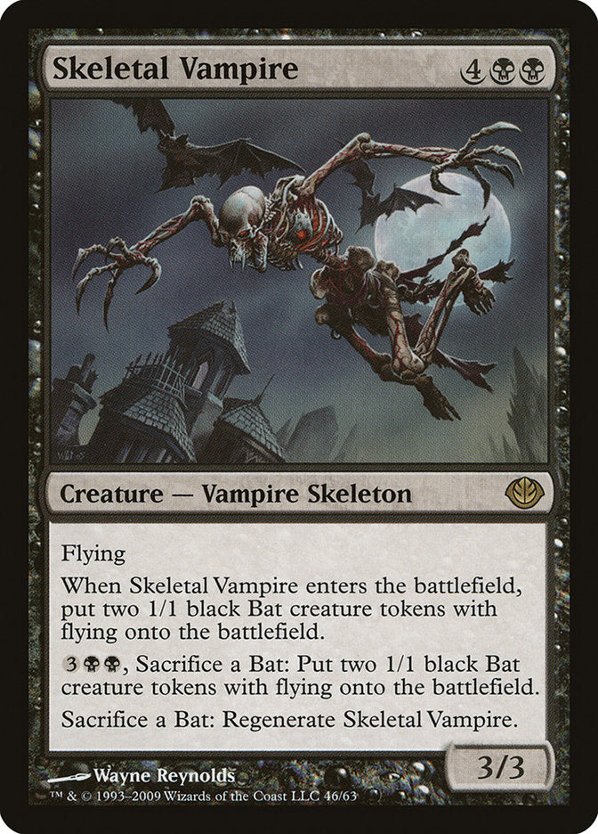 Skeletal Vampire [Duel Decks: Garruk vs. Liliana] | Gate City Games LLC