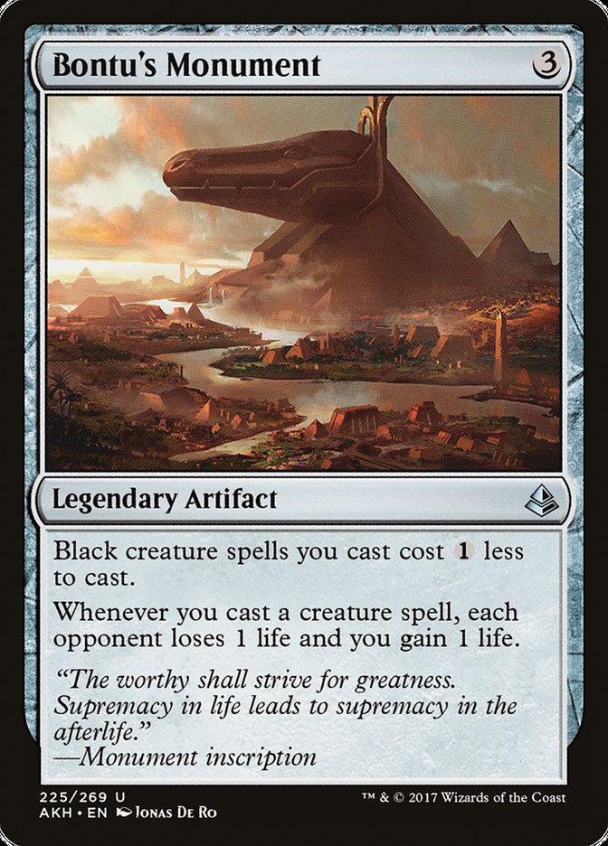 Bontu's Monument [Amonkhet] | Gate City Games LLC