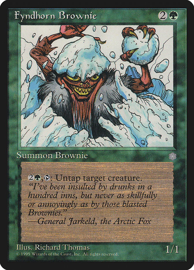 Fyndhorn Brownie [Ice Age] | Gate City Games LLC