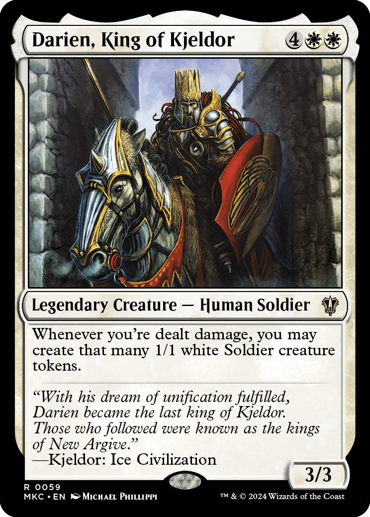 Darien, King of Kjeldor [Murders at Karlov Manor Commander] | Gate City Games LLC