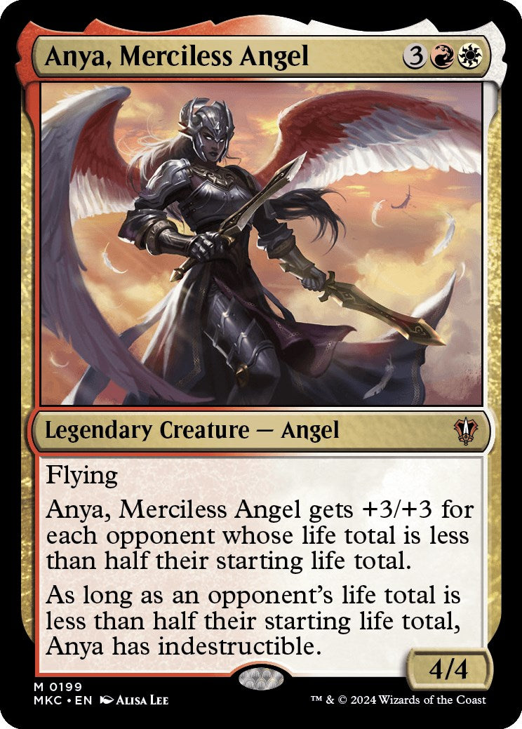 Anya, Merciless Angel [Murders at Karlov Manor Commander] | Gate City Games LLC