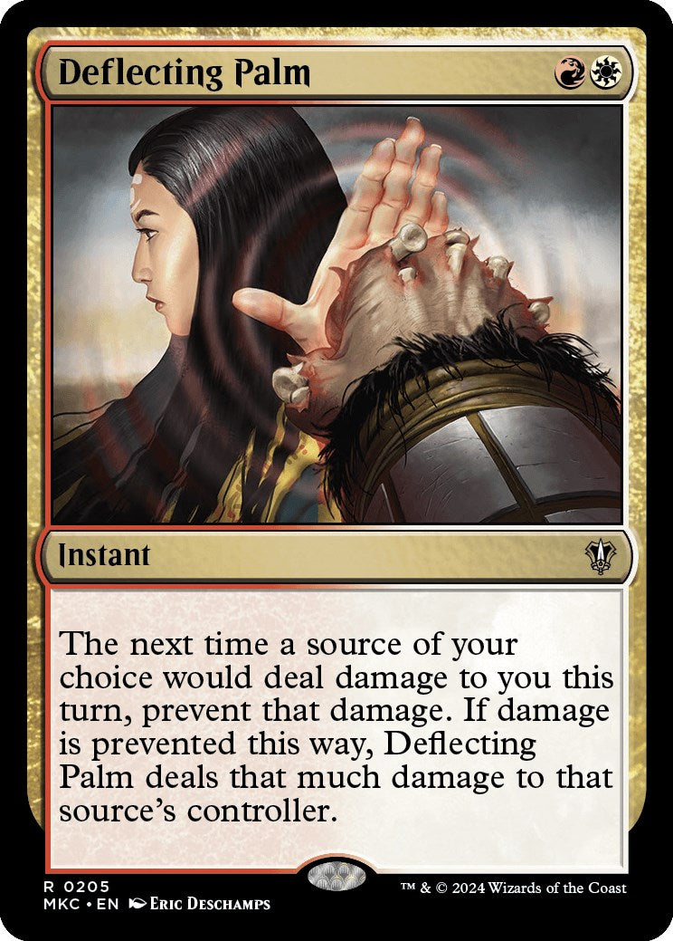 Deflecting Palm [Murders at Karlov Manor Commander] | Gate City Games LLC