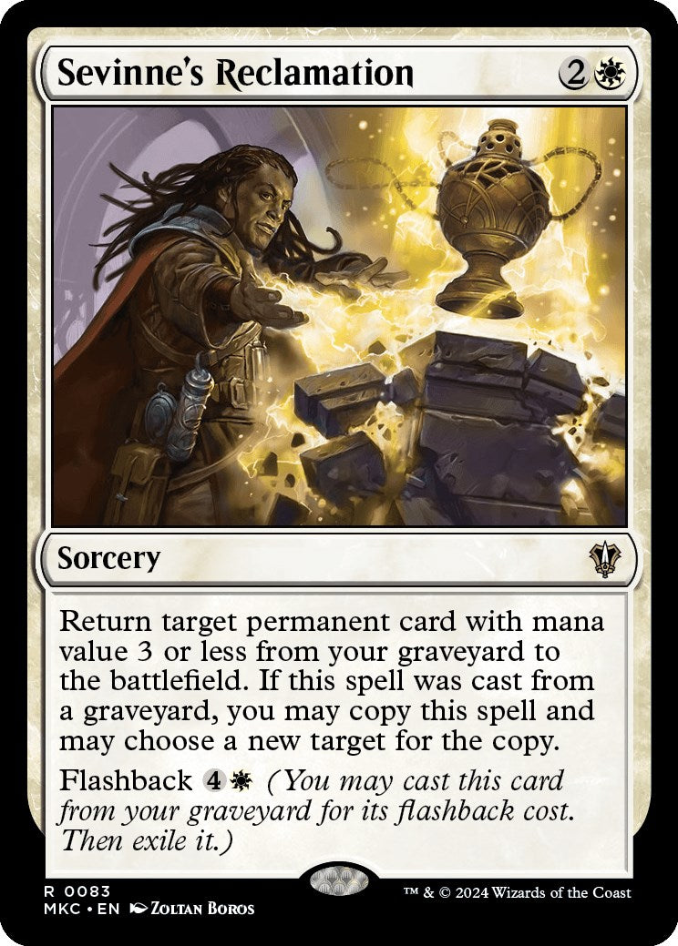 Sevinne's Reclamation [Murders at Karlov Manor Commander] | Gate City Games LLC